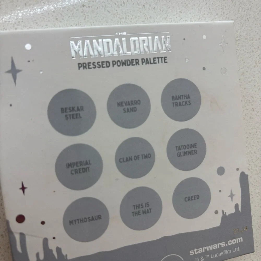 ColourPop Star Wars Mandalorian Eyeshadow Palette
